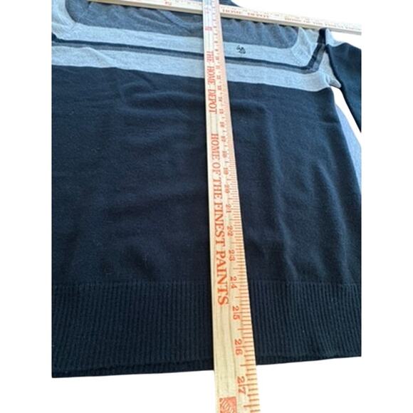 "U.S. POLO ASSN." Mens Color Block Acrylic Sweater Preppy Sporty Relaxed Soft - Picture 5 of 9